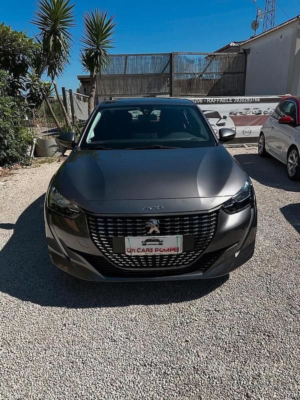 Usata Peugeot 208 Active 75 CV (55 kW) 2020 Grigio Utilitaria