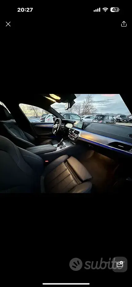 Usata BMW 520 M Sport 190 CV (139 kW) 2019 Nero Station wagon