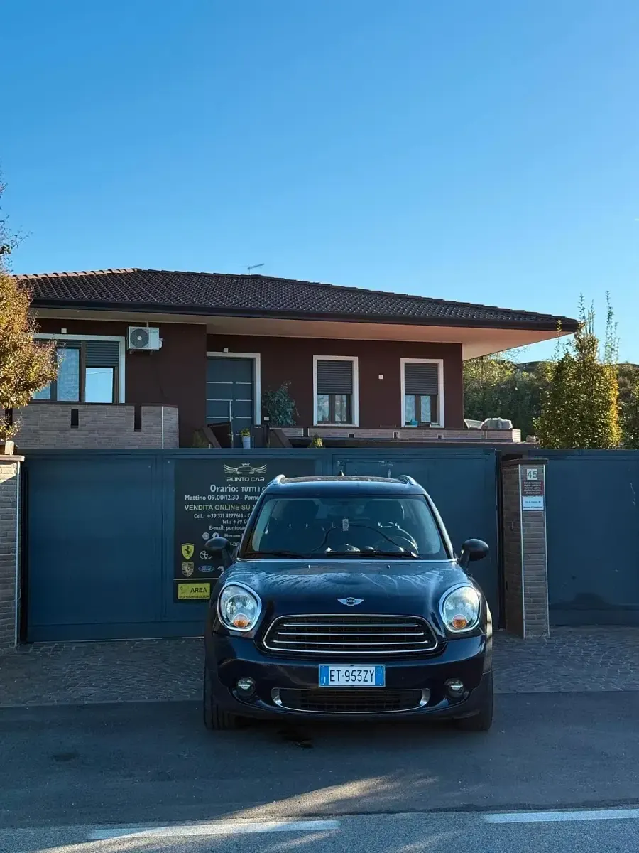 Usata Mini One D Countryman 89 CV (65 kW) 2014 Blu SUV