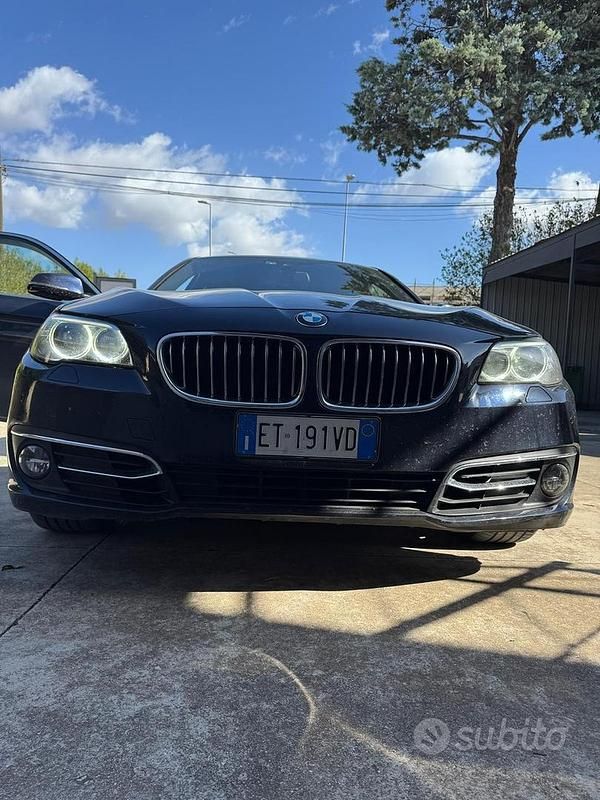 Usata BMW 535 2014 Blu Berlina