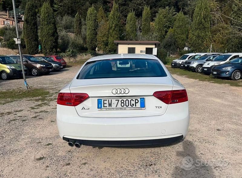 Usata Audi A5 204 CV (150 kW) 2013 Bianco Berlina