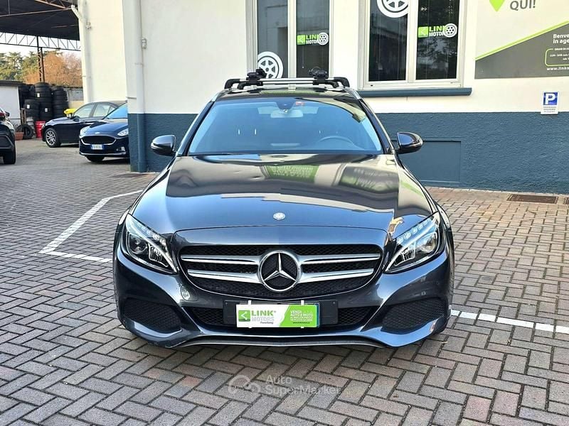 Usata Mercedes C220 Premium Plus 170 CV (125 kW) 2015 Grigio Station wagon