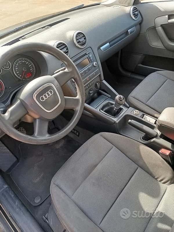 Usata Audi A3 2010 Nero Utilitaria