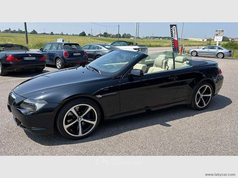 Usata BMW 650 Efficient Dynamics 367 CV (269 kW) 2006 Nero Coupé