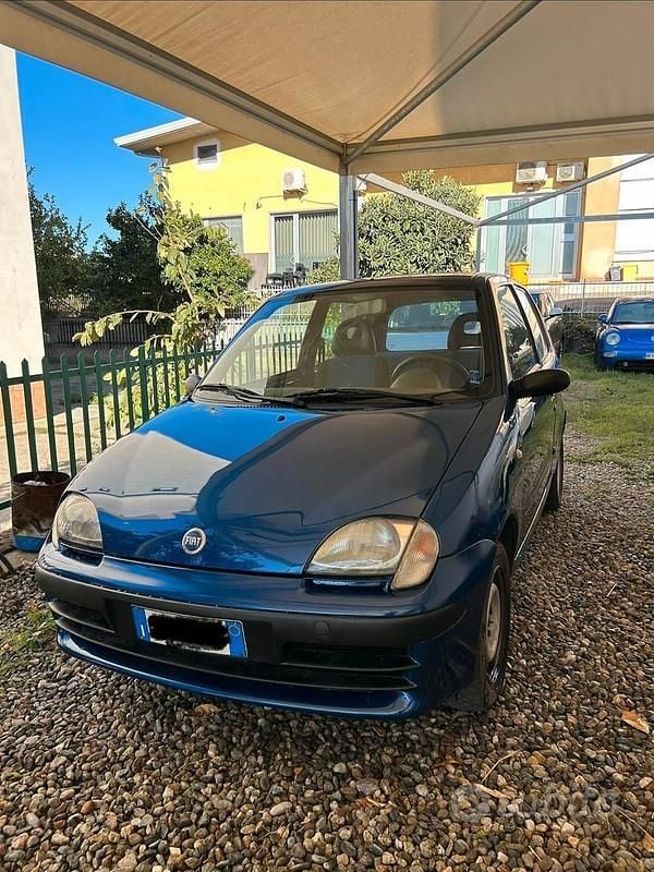 Blu Usata 2003 Fiat Seicento Due volumi | 1500 € (Ottimo prezzo) - Immagine 1/4
