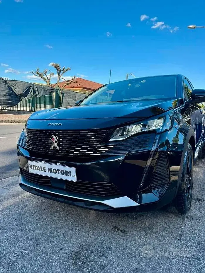 Usata Peugeot 3008 GTi 131 CV (96 kW) 2021 Nero SUV