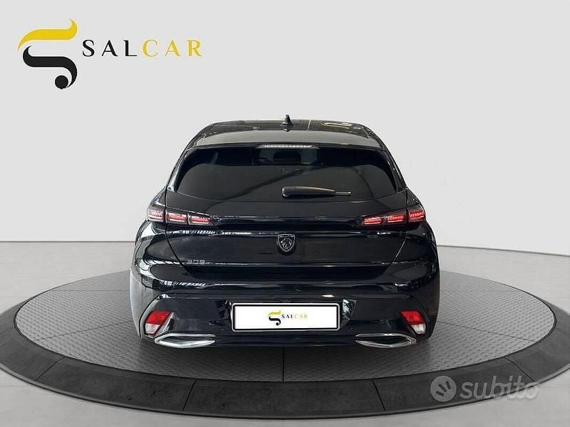 Usata Peugeot 308 Allure 131 CV (96 kW) 2022 Nero Berlina