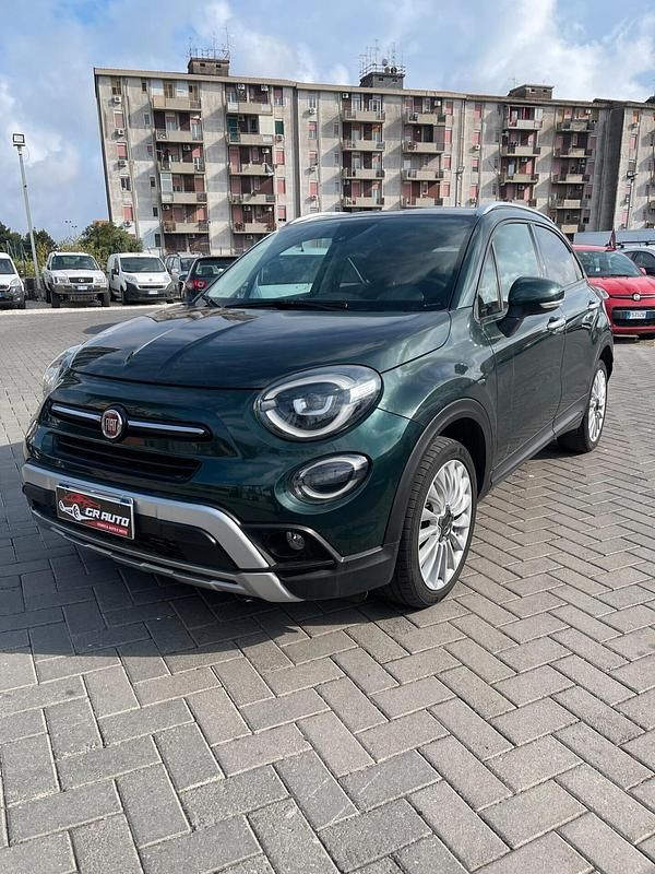 Usata Fiat 500X Lounge 95 CV (69 kW) 2019 Verde SUV