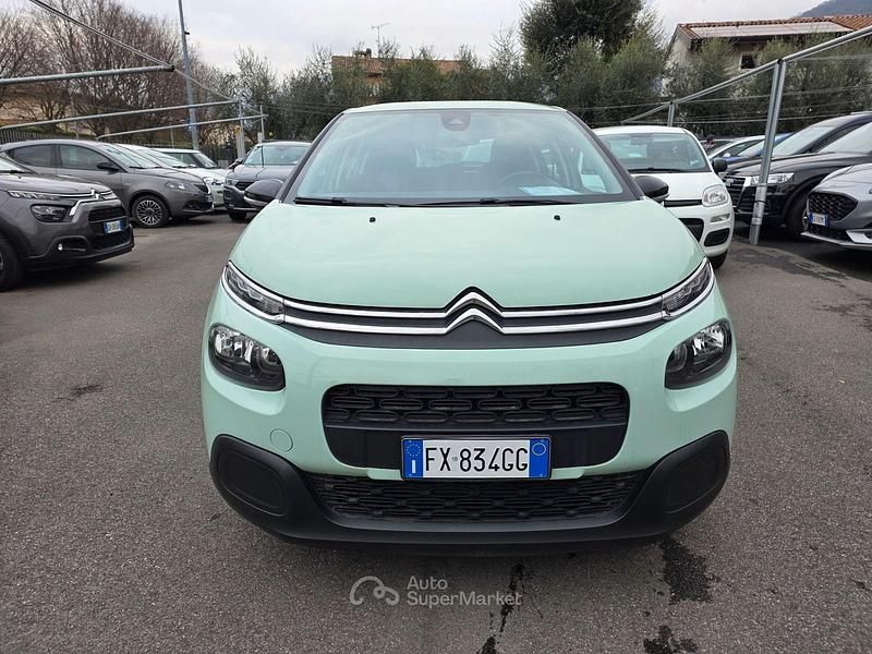 Usata Citroën C3 Feel 102 CV (75 kW) 2019 Verde Utilitaria