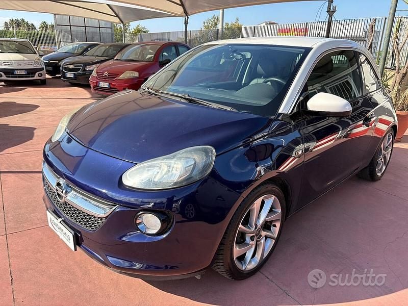 Usata Opel Adam Slam 87 CV (63 kW) 2014 Blu Utilitaria