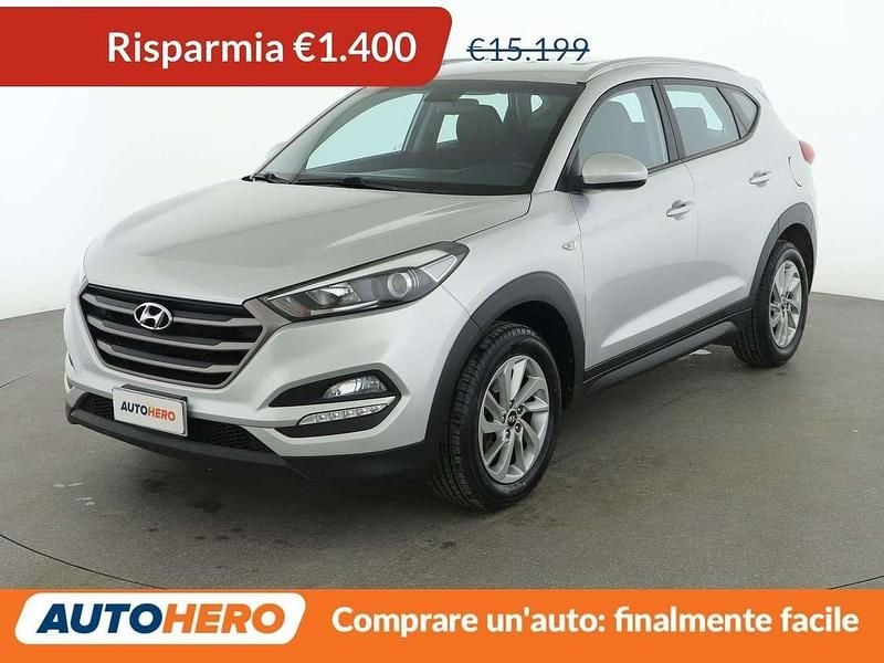 Usata Hyundai Tucson 116 CV (85 kW) 2018 Argento SUV
