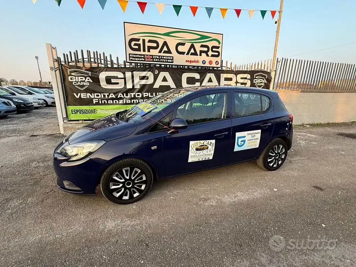 Usata Opel Corsa 90 CV (66 kW) 2016 Blu Utilitaria