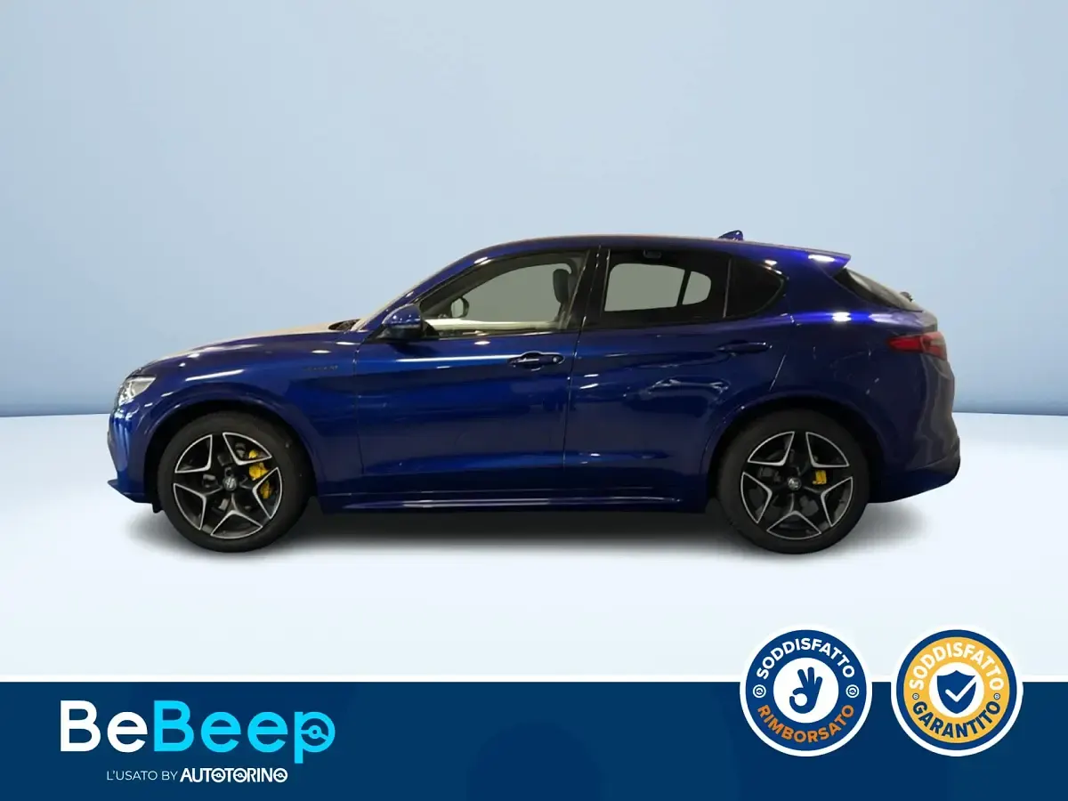 Usata Alfa Romeo Stelvio Veloce 210 CV (154 kW) 2020 Blu metallizzato SUV