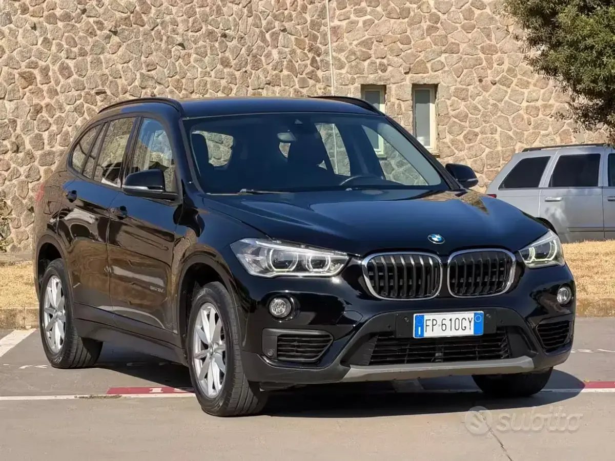 Usata BMW X1 Sport Line 150 CV (110 kW) 2018 Nero SUV