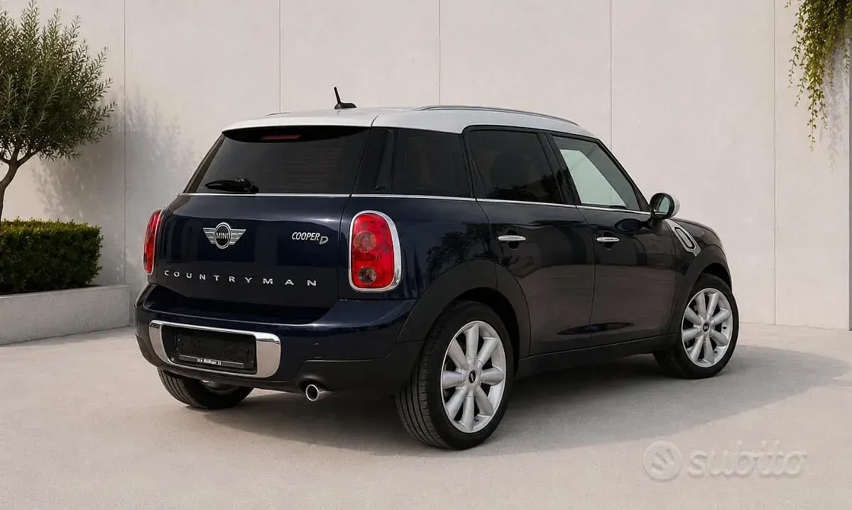 Usata Mini Cooper D Countryman 110 CV (80 kW) 2017 Blu SUV