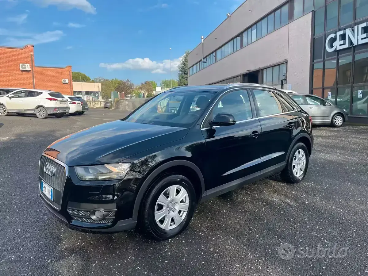 Usata Audi Q3 Advanced 140 CV (102 kW) 2012 Nero SUV