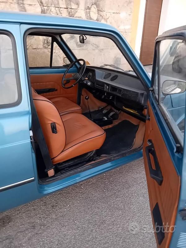 Usata Fiat 127 1980 Blu Berlina