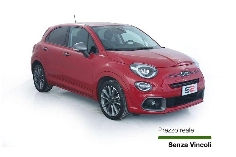 Usata Fiat 500X Sport 131 CV (96 kW) 2023 Rosso SUV