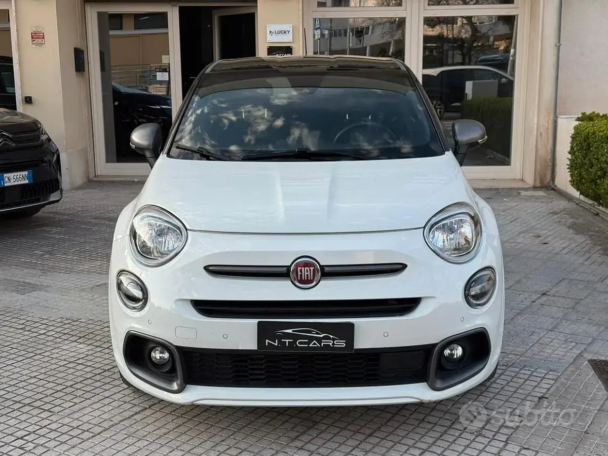 Usata Fiat 500X Sport 131 CV (96 kW) 2022 Bianco SUV