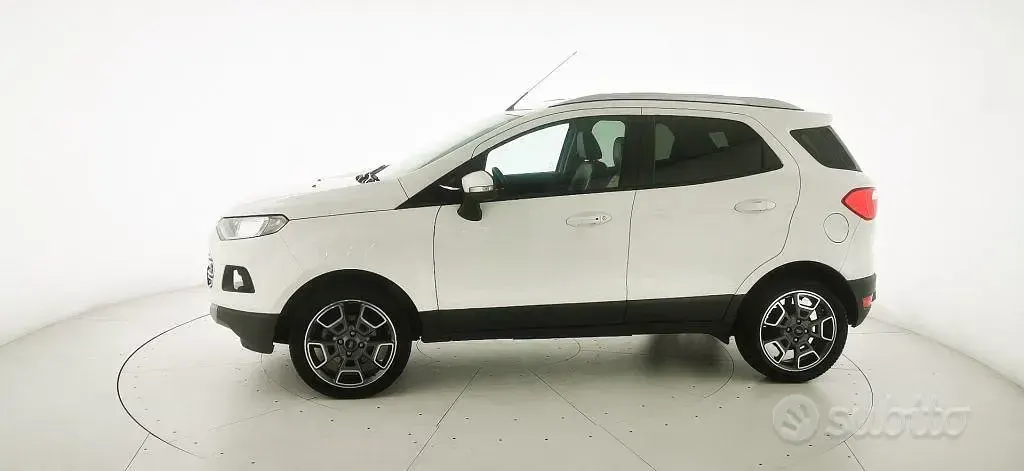 Usata Ford Ecosport Titanium 95 CV (69 kW) 2018 Bianco SUV