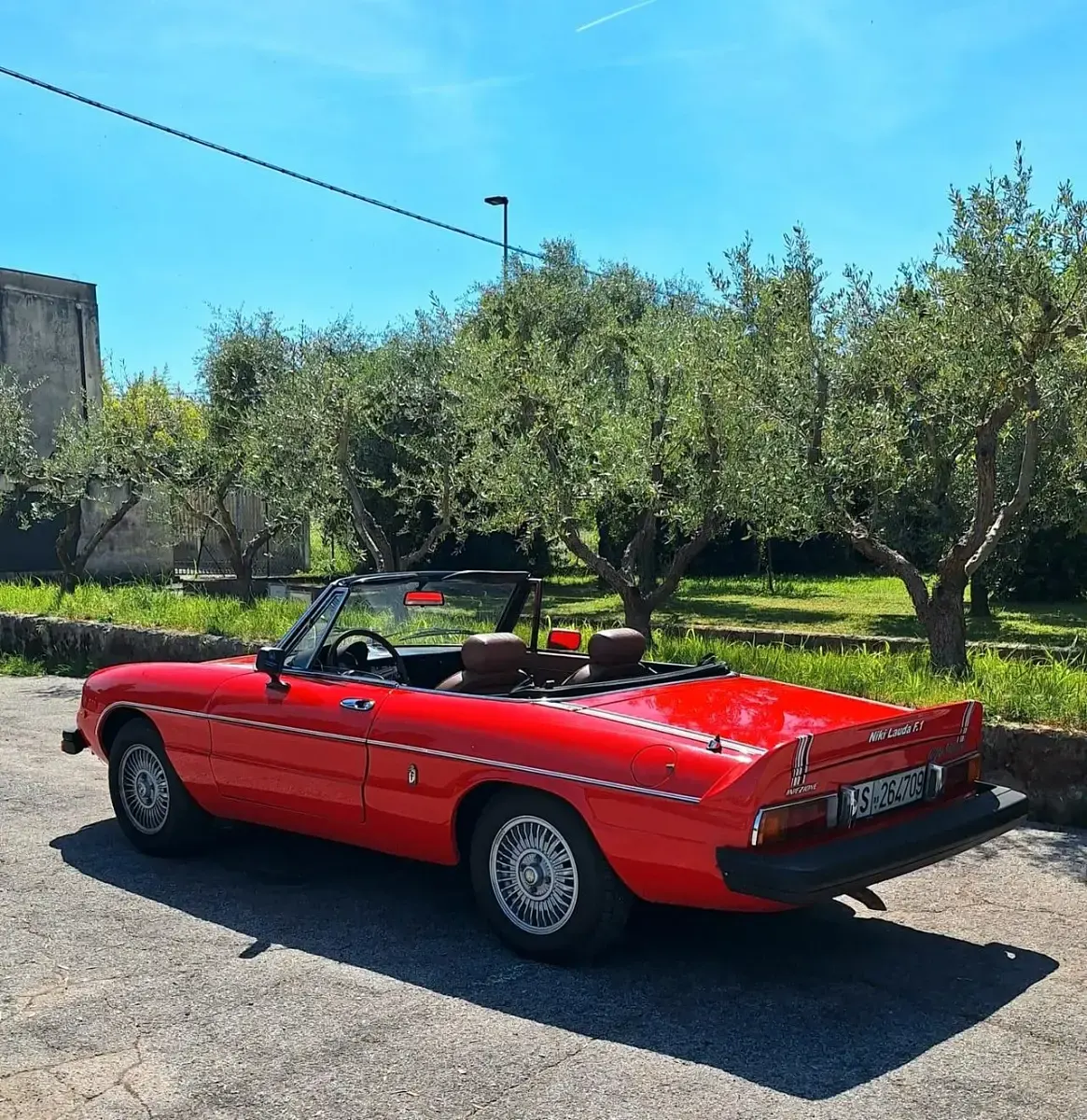 Usata Alfa Romeo Spider Veloce 131 CV (96 kW) 1978 Rosso Cabrio