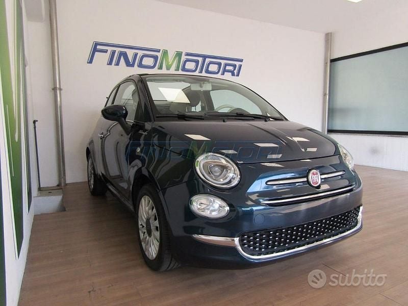 Usata Fiat 500C Dolcevita 70 CV (51 kW) 2021 Blu Cabrio