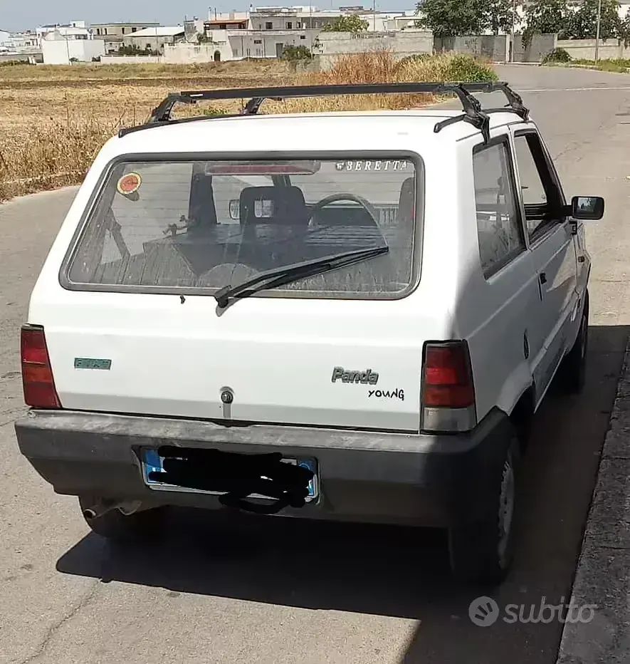 Usata Fiat Panda 39 CV (28 kW) 2000 Bianco Utilitaria