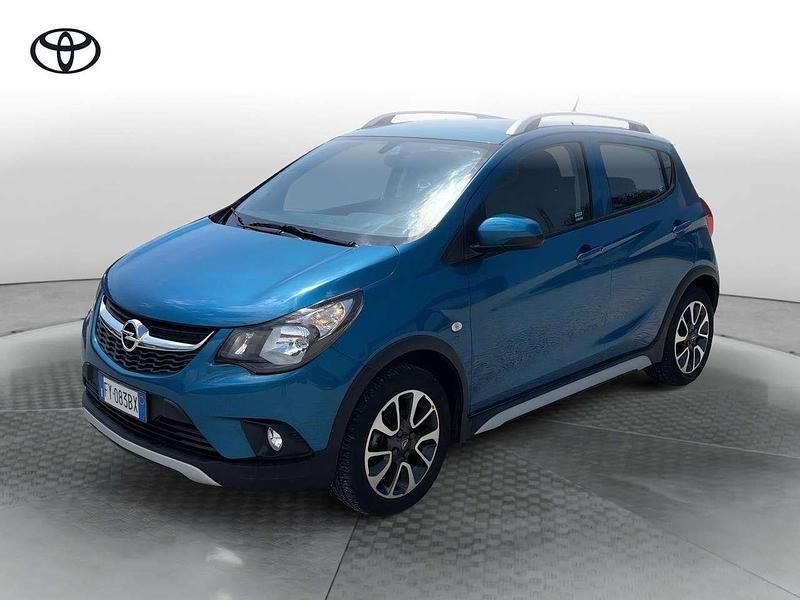Azzurro Usata 2019 Opel Karl Rocks Due volumi | 9900 € (Buon prezzo) - Immagine 1/4