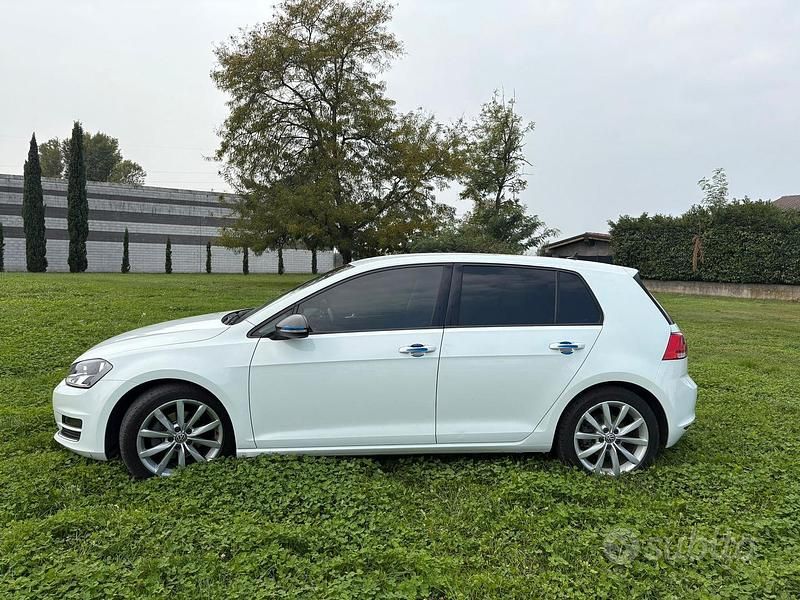 Usata VW Golf VII Highline 150 CV (110 kW) 2014 Bianco Berlina