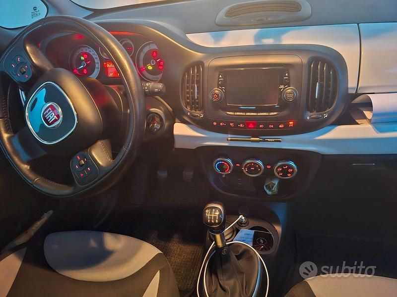 Usata Fiat 500L 2014 Bianco Monovolume