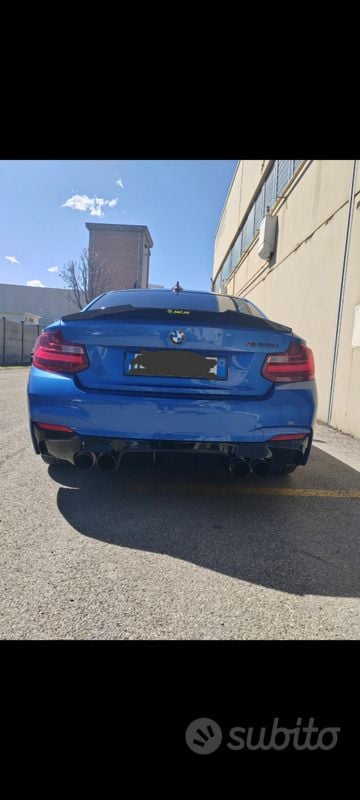 Usata BMW M235 M Performance 400 CV (294 kW) 2014 Blu Coupé