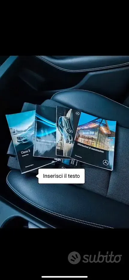 Usata Mercedes B200 136 CV (100 kW) 2017 Nero Utilitaria