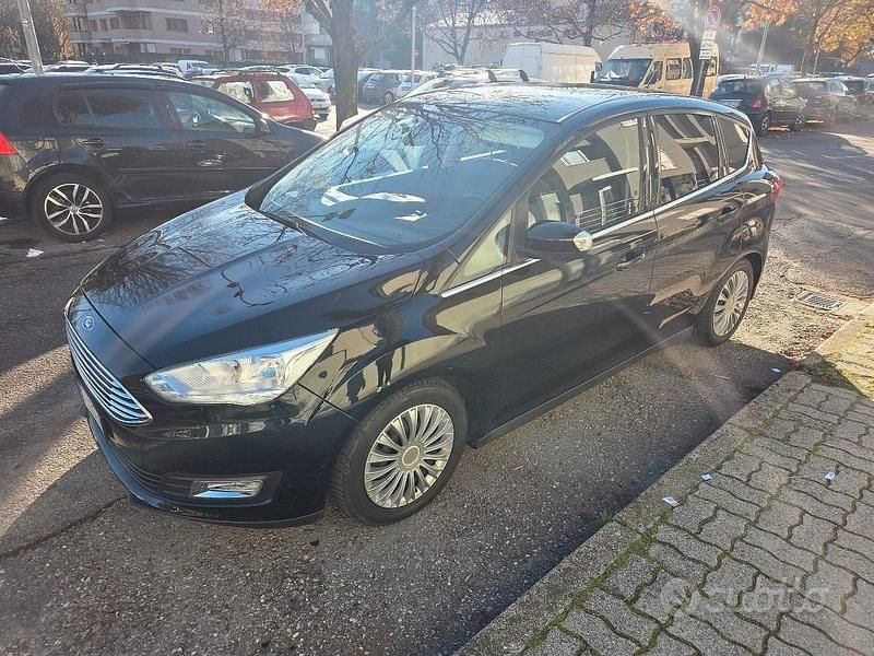 Nero Usata 2016 Ford C-MAX Titanium Monovolume | 6800 € (Buon prezzo) - Immagine 1/4