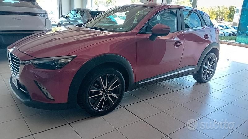 Usata Mazda CX-3 Exceed 105 CV (77 kW) 2015 Rosso SUV