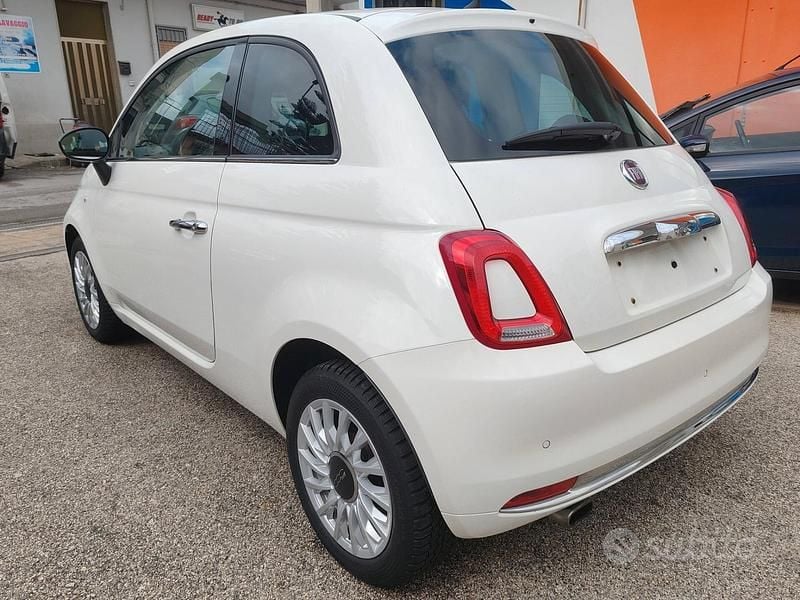 Usata Fiat 500 Lounge 69 CV (50 kW) 2017 Bianco Berlina