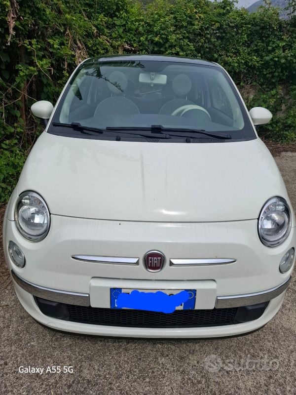 Usata Fiat 500 85 CV (62 kW) 2013 Bianco Utilitaria