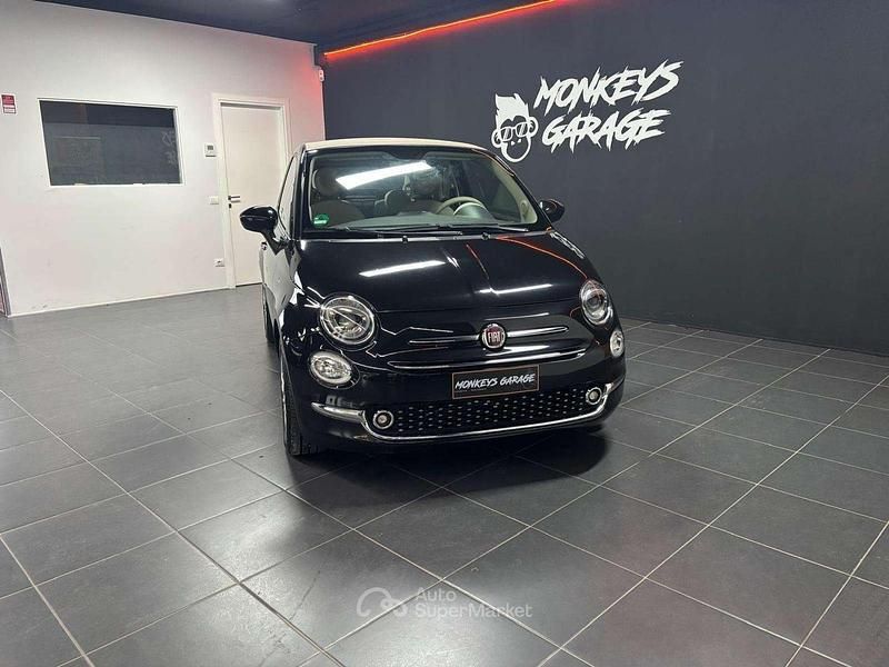 Nero Usata 2016 Fiat 500C Lounge Cabrio | 10.000 € (Buon prezzo) - Immagine 1/4