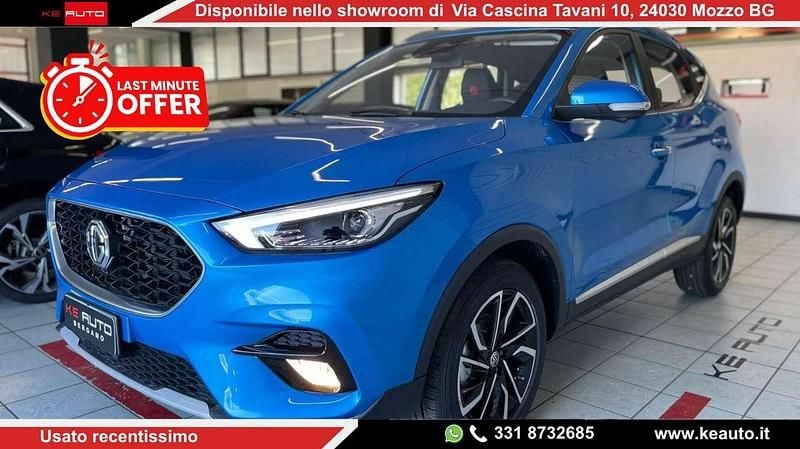 Usata MG ZS Luxury 111 CV (81 kW) 2023 Blu/azzurro SUV