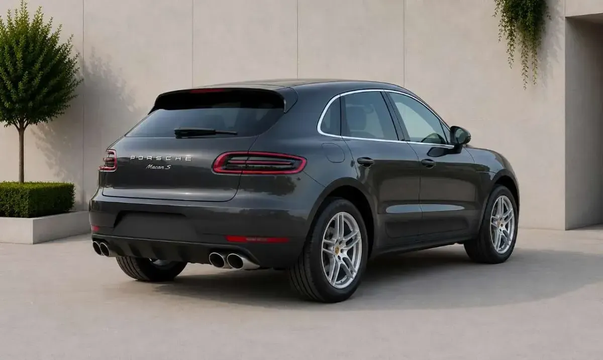 Usata Porsche Macan 250 CV (183 kW) 2016 Grigio SUV