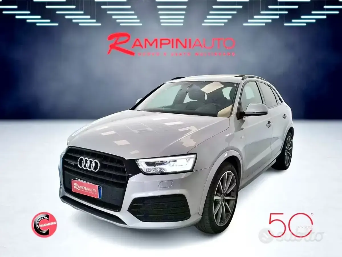 Usata Audi Q3 S-Line 150 CV (110 kW) 2018 Grigio SUV