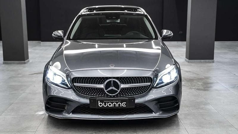 Usata Mercedes C220 Premium 194 CV (142 kW) 2019 Daytona perlato metall Station wagon