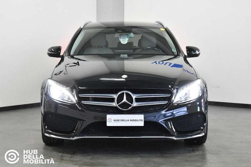 Usata Mercedes C250 Premium 204 CV (150 kW) 2016 Nero Station wagon
