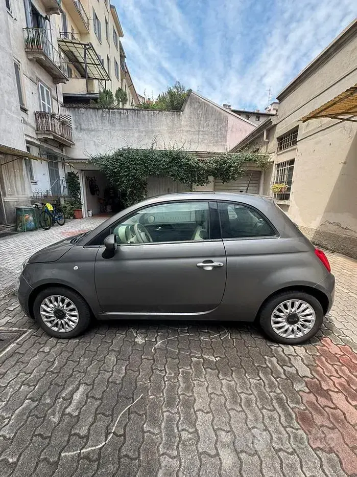 Usata Fiat 500 Lounge 69 CV (50 kW) 2017 Grigio Berlina
