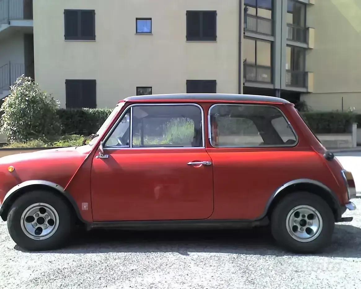 Usata Mini Cooper 1970 Rosso Utilitaria