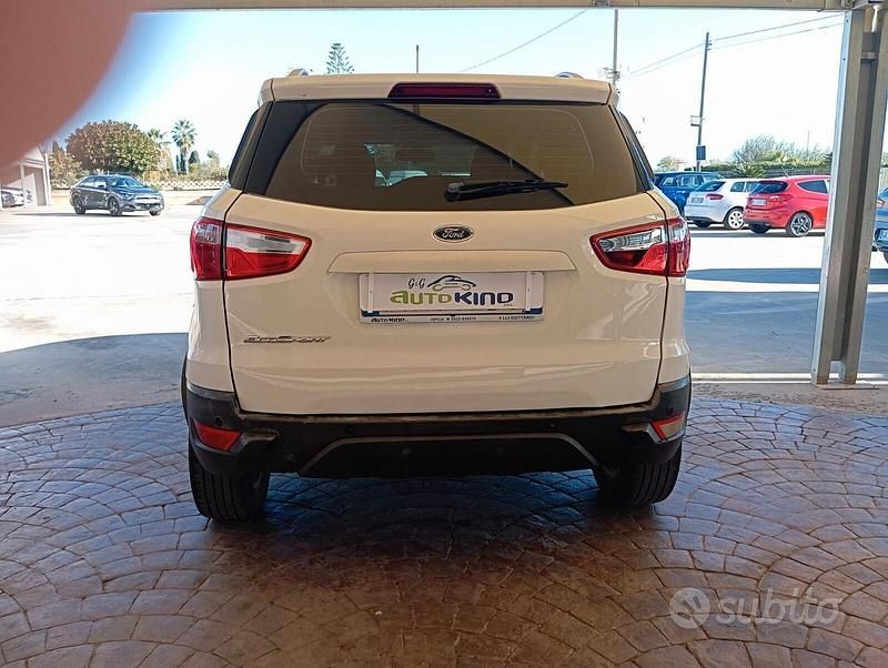 Usata Ford Ecosport 95 CV (69 kW) 2017 Bianco SUV