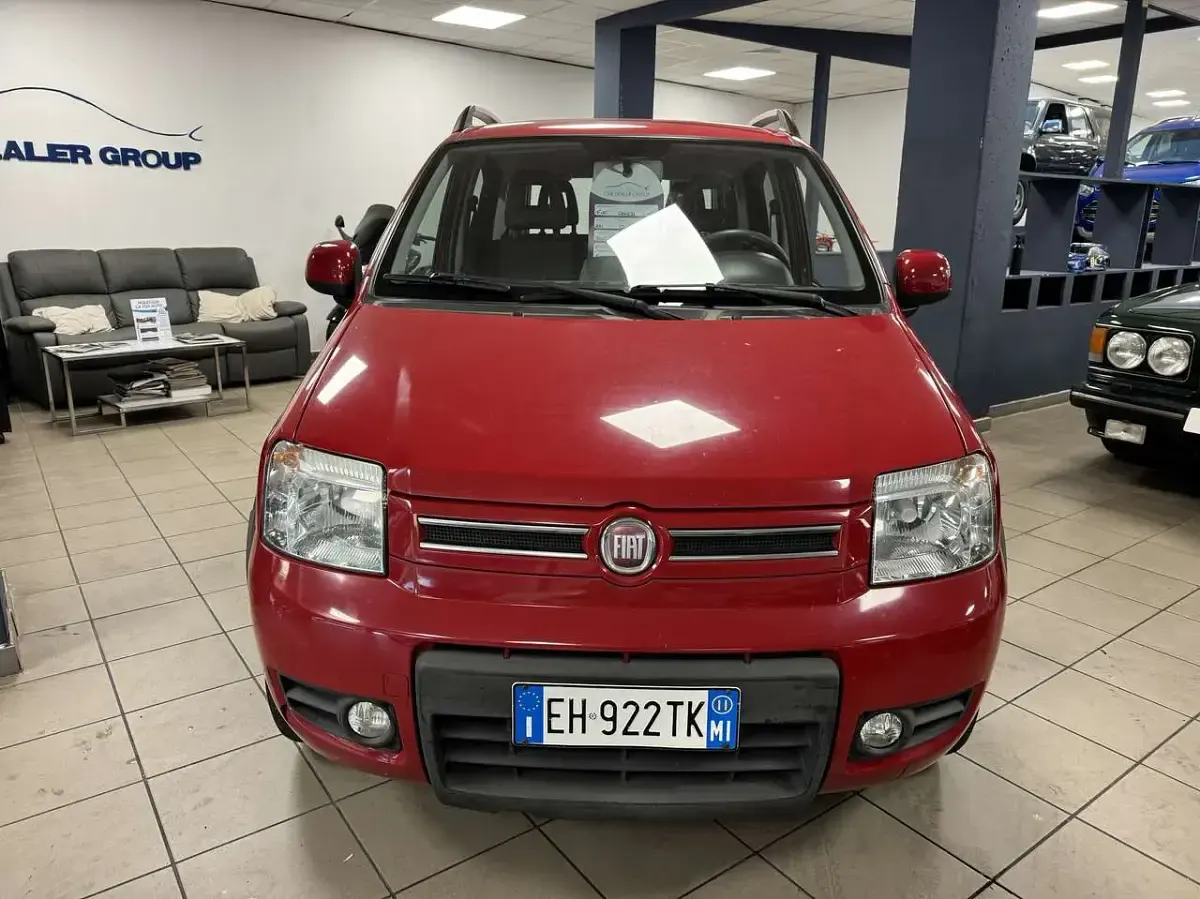 Usata Fiat Panda 4x4 Climbing 69 CV (50 kW) 2011 Rosso Utilitaria