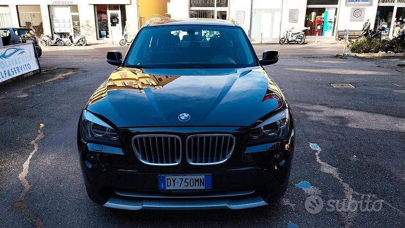 Usata BMW X1 177 CV (130 kW) 2009 Nero SUV