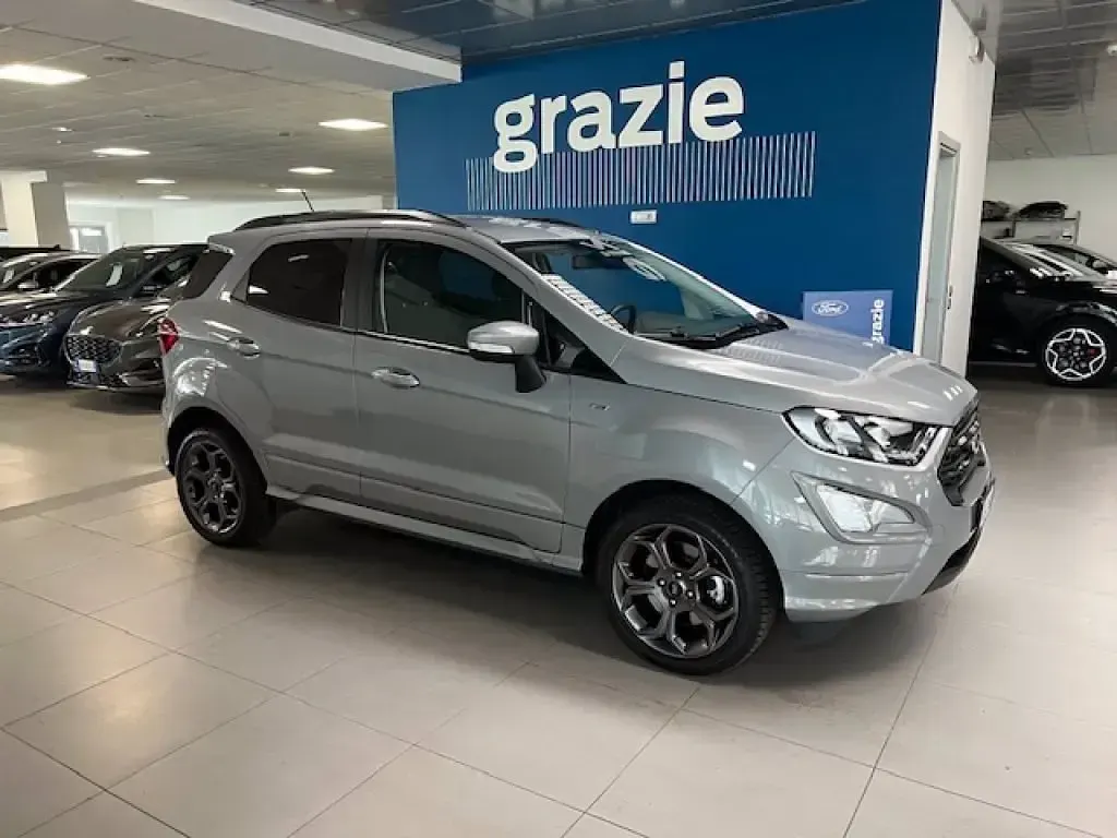 Begagnad Ford Ecosport ST-Line 125 HK (91 kW) 2022 Silver SUV