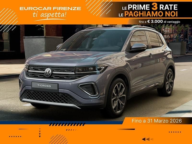 Usata VW T-Cross R-line Plus 116 CV (85 kW) 2024 Smoky grey metallizzato SUV