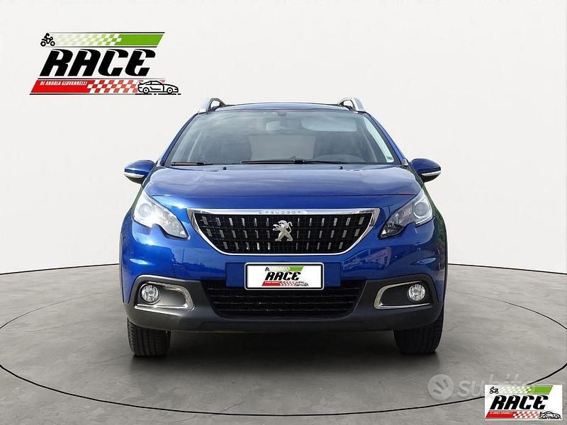 Usata Peugeot 2008 Active 103 CV (75 kW) 2019 Blu SUV